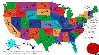 This Map Shows Your States Most Popular Movie [upl. by Bertle]