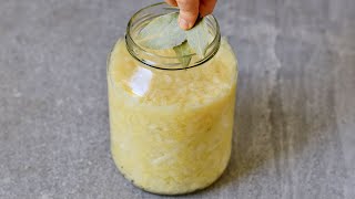 German Sauerkraut Recipe  Homemade From Scratch [upl. by Eziechiele938]