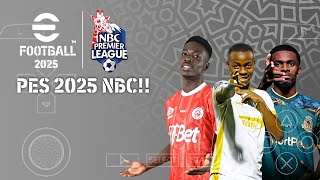 JINSI YA KUDOWNLOAD EFOOTBALL PES 2025 NBC PREMIER LEAGUE PPSSPP PES2025 NBC GAME [upl. by Risan]