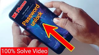 Mi Phone ka Lock Kaise Tode 2024  Redmi 9 ka Lock Kaise Tode  How To Unlock Password Mi Phone Mi [upl. by Aselehc634]