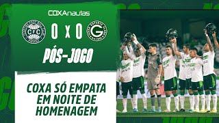 COXA SÓ EMPATA EM NOITE DE HOMENAGEM NO COUTO  PÓSJOGO CORITIBA X GOIÁS  Série B 2024 [upl. by Raeann]