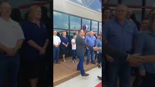 Facebook Live of Praseks Hillje Smokehouse Sealy TX Grand Opening [upl. by Ahsilaf912]