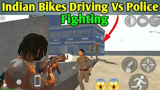 Indian Bikes Driving Vs Police Fight 😱 Indian Bikes Driving Ki Huvi Police Se Ladai 😯 New Game Play [upl. by Petie]