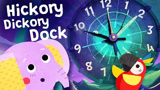 Hickory Dickory Dock  More Kids Songs  Kids Academy [upl. by Duwad]