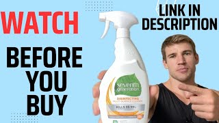 Honest Review of Seventh Generation Disinfecting MultiSurface Cleaner [upl. by Sherm]