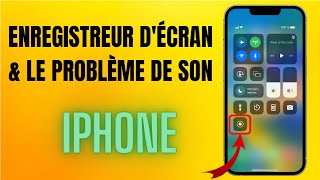 Lenregistrement décran sur un iPhone et le problème daudio [upl. by Leotie342]