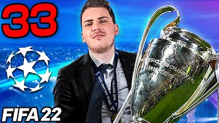 INIZIA LA CHAMPIONS LEAGUE ECCO LE MIE AVVERSARIE  FIFA 22 CARRIERA PS5 33 [upl. by Jerrilyn913]