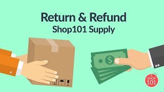 Shop101 Supply  Return and refund process for resellers [upl. by Kessel]