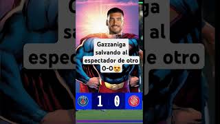 Gazzaniga🥲 championsleague ucl psg gironafc [upl. by Anirual]