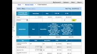 eSmart Paycheck Creating Paydays [upl. by Llenyar300]