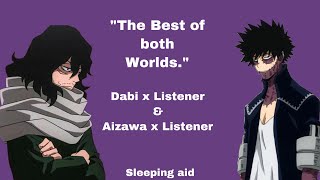 Sleepover Dabi x Listener Aizawa x Listener Sleeping aid [upl. by Min441]