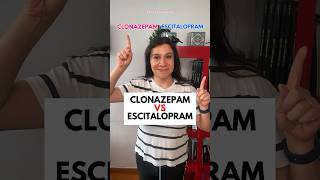 CLONAZEPAM VS ESCITALOPRAM medicamentos antidepresivo depresion ansiedad insomnio psiquiatra [upl. by Westphal]