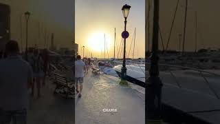 Chania Greece 🇬🇷 Shorts walking On The Island 🏝  4K HDR [upl. by Bullion]