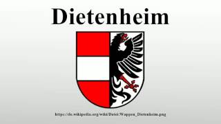 Dietenheim [upl. by Liemaj186]