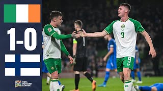 Ireland vs Finland  10  Highlights  UEFA Nations League 2024 [upl. by Clementine138]