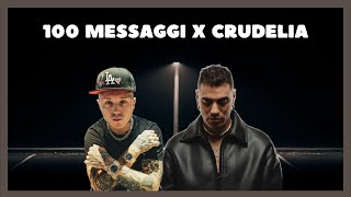 100 MESSAGGI X CRUDELIA Lazza Marracash Mashup by MAKO [upl. by Novaat]