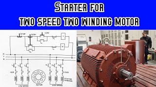 Starter for Two speed Two winding motor in tamil [upl. by Llebpmac]