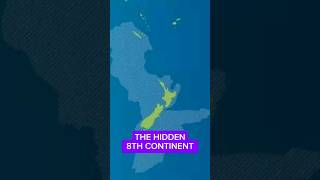 Zealandia The Lost 8th Continent Beneath the Pacific trending facts zealandia shorts [upl. by Edac642]