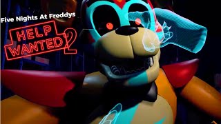 FNAF Help Wanted 2 Gameplay  WORKING ON THE GLAMROCK ANIMATRONICS Reaction  Analysis [upl. by Marline458]