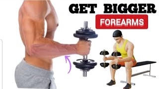 5 Best Exercises For Bigger Forearms forearmsforearmworkout [upl. by Johnna586]