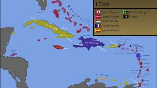 The History of the Caribbean Every Year [upl. by Aristotle]