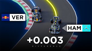 Hamiltons epic Hungary lap How did he beat Verstappen  3D analysis [upl. by Einattirb666]