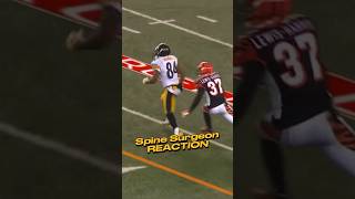 Antonio Brown Knocked OutSpine Surgeon Reacts [upl. by Enaile]