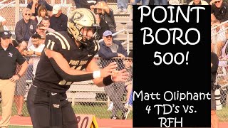 Point Pleasant Boro 42 Rumson FairHaven 28  Week 5 Highlights  Panthers 500 yards of offense [upl. by Sholom]