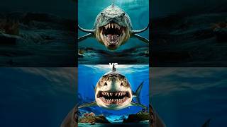 Bloop vs Megalodon vs Killer whale vs  Anaconda Dolphin shark blue whale turtle seal octopus [upl. by Rinna]