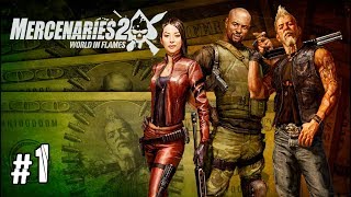 Mercenaries 2  World in Flames walkthrough part 1 [upl. by Smart751]