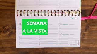 AGENDA POCKET SEMANA A LA VISTA Mooving 2021 [upl. by Prentice993]