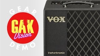 Vox VT40X Demo at GAK [upl. by Nodnart973]