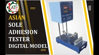 Sole Adhesion Tester Digital Model  Sole Adhesion Tester  Sole Adhesion Test [upl. by Ahseikram599]