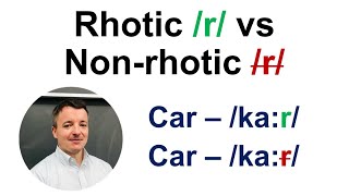 Rhotic vs Nonrhotic r [upl. by Fogg]