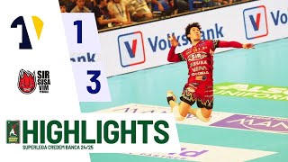 Itas Trentino vs Sir Susa Vim Perugia  Superlega Credem Banca VBTV Match Highlights [upl. by Anaxor435]