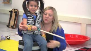 Sensory Processing Disorder Occupational Therapy Demonstration [upl. by Sterner]