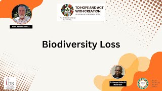 Biodiversity Loss by Fr Peter Knox SJ [upl. by Ohploda440]