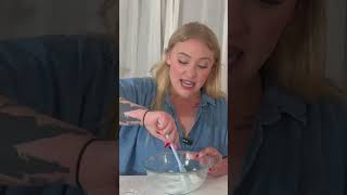 How to Make Slime with Elmers Glue shorts [upl. by Thorner178]