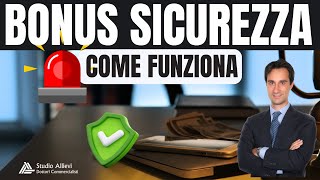 🚨 BONUS SICUREZZA 2024 tutto quello che serve sapere [upl. by Ynohtnacram]