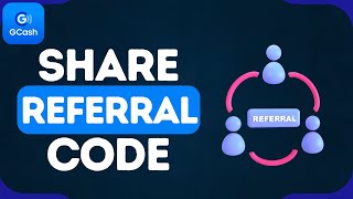 How To Share Referral Code on GCash  View amp Share Referral Code on GCash 2024 [upl. by Poppo]