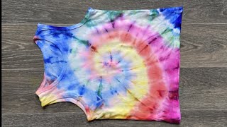 HOW TO TIE DYE WITH SHARPIES [upl. by Elurd]