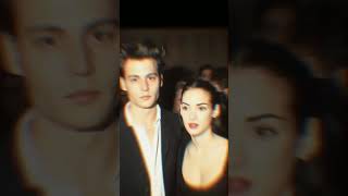 Johnny Depp and Winona RyderIconic couple of 90s from Hollywood🎬 edit johnnydepp winonaryder [upl. by Amikehs608]