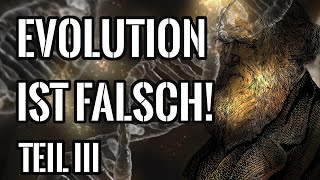 Falsche Evolutionstheorie Teil 3 Natürliche Selektion erklärt kein intelligentes Design [upl. by Akinad]