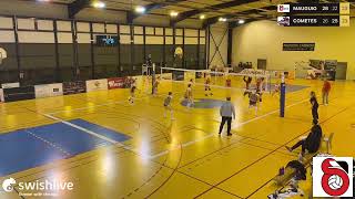 20241116  Super point  VOLLEY ELITE FEMININE MAUGUIO LES FLAMINGOS vs ORLEANS LES COMETES [upl. by Caroline936]