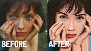 Vector art easy dont worry try it  vector art tutorial in illustrator  Vector Art [upl. by Cynth]