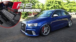 SUV BENGADORA AUDI RS Q3 COM POTÊNCIA E RONCO DOS DEUSES FT LOWCARS [upl. by Quillon]