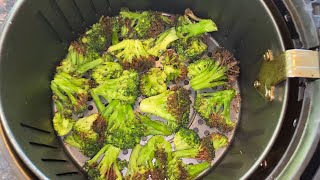 Air Fryer Frozen Broccoli [upl. by Alorac]