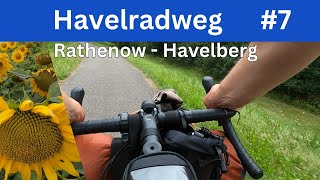 Havelradweg Teil 7 Rathenow  Havelberg [upl. by Henleigh]