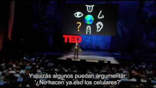 Pattie Maes presenta el dispositivo Sexto Sentido en TED en español [upl. by Airdna]