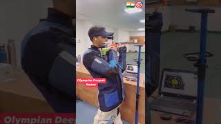 10m Air Rifle Shooter🇮🇳 Olympian Deepak Kumar🎯🔫 [upl. by Lanette832]